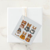 Modische Welsh Corgi Hunde Geschenkanhänger (Beispiel)