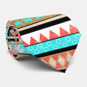 Modischer Azteke Krawatte (Gerollt)