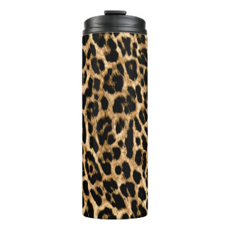 Modischer Cheetah-Druck-Becher Thermosbecher