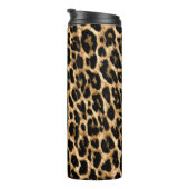 Modischer Cheetah-Druck-Becher Thermosbecher (Nach rechts gedreht)