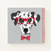 Modischer Dalmatiner Notizblock (Rückseite)