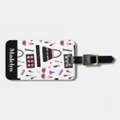 Modischer Gepäckanhänger (Vorderseite horizontal)