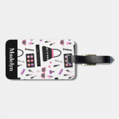 Modischer Gepäckanhänger (Rückseite horizontal)