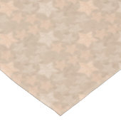 Modischer handwerklicher Hintergrund mit Sternen. Tischdecke (Schrägansicht)