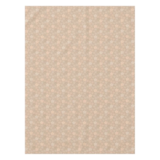 Modischer handwerklicher Hintergrund mit Sternen. Tischdecke (Vorderseite)