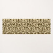 Modischer Leopard-Druck Yogamatte (Rückseite (Horizontal))