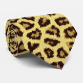 Modischer Leopard-Gepard-Druck Krawatte (Gerollt)