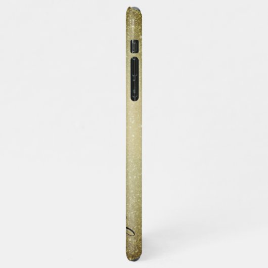 Modischer Leopard-Muster Hintergrund-Individuelle  iPhone Hülle (Linke Seite)