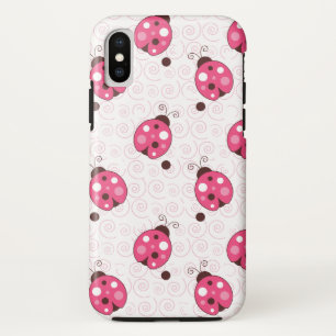 Modischer rosa Marienkäfer-Handy-Fall Case-Mate iPhone Hülle