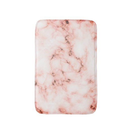 Modischer rosa und weißer badematte (Vorderseite Vertikal)