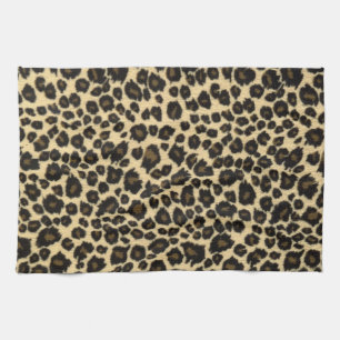 Modischer Safari-Leopard-Druck Handtuch