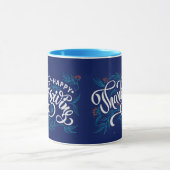 modischer Text auf Kürbis zum Erntedank Tasse (Zentrum)