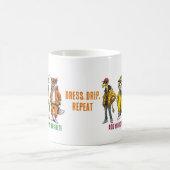Modischer Tierkaffee Kaffeetasse (Mittel)
