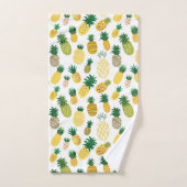 Modisches Ananas-Muster Badhandtuch Set (Handtuch)
