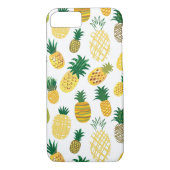 Modisches Ananas-Muster Case-Mate iPhone Hülle (Rückseite)