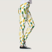 Modisches Ananas-Muster Leggings (Rechts)