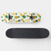 Modisches Ananas-Muster Skateboard (Horizontal)