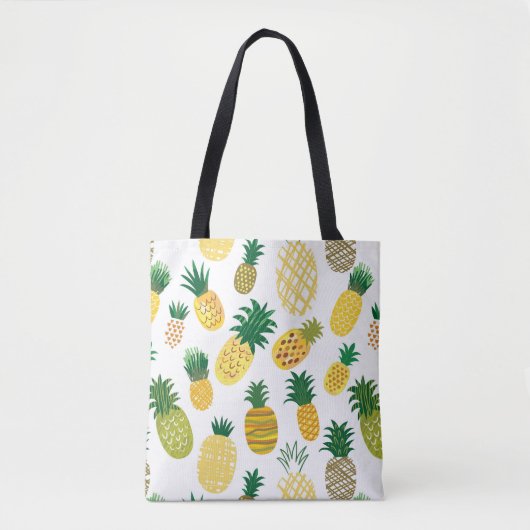 Modisches Ananas-Muster Tasche (Vorderseite)