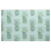 Modisches Aquarell-Ananas-Muster Stoff (Fat Quarter (45,7 x 55,9 cm))