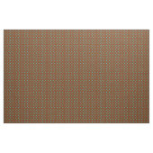 Modisches Brown-Türkis-Blau-Tupfen-Muster Stoff (Yard (91,4 cm))