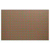 Modisches Brown-Türkis-Blau-Tupfen-Muster Stoff (Fat Quarter (45,7 x 55,9 cm))