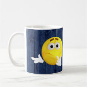 Modisches Emoji Kaffeetasse (Links)
