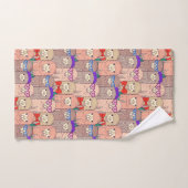 Modisches gekleidetes Lama-Muster Badhandtuch Set (Handtuch)