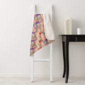 Modisches gekleidetes Lama-Muster Sherpadecke (Beispiel)