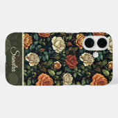 Modisches Hochzeitsgeschenk Rose Blumen individuel Case-Mate iPhone Hülle (Rückseite (Horizontal))