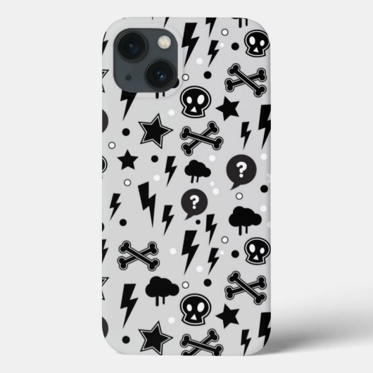 Modisches Muster Case-Mate iPhone Hülle (Rückseite)