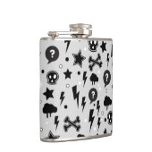 Modisches Muster Flachmann (Rechts)