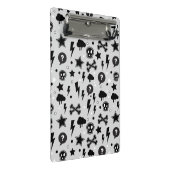 Modisches Muster Mini Klemmbrett (Schrägansicht)