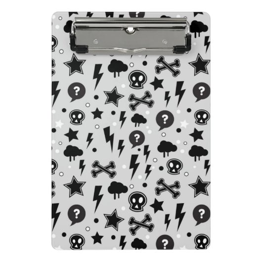 Modisches Muster Mini Klemmbrett (Vorderseite)