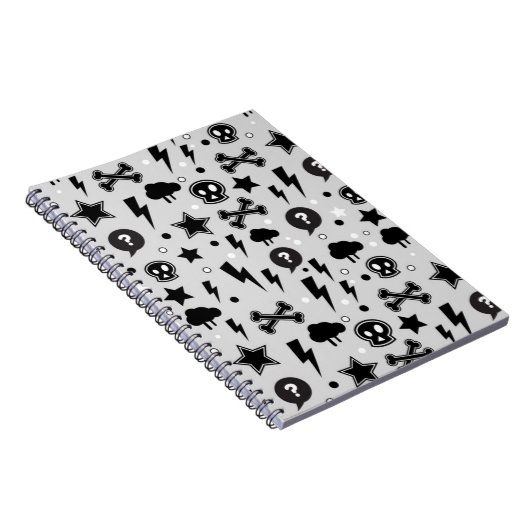 Modisches Muster Notizblock (Rechte Seite)