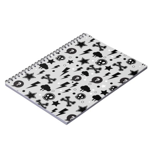 Modisches Muster Notizblock (Linke Seite)