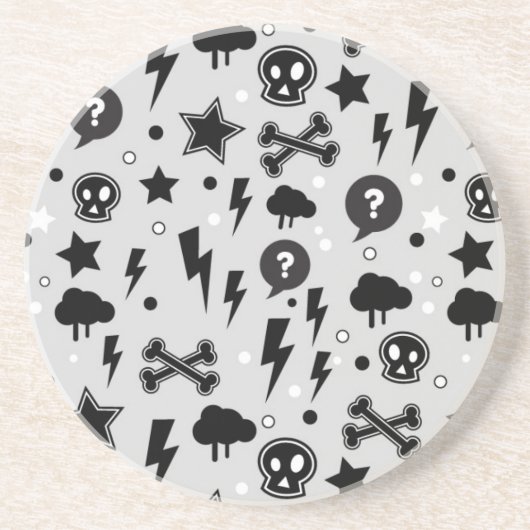 Modisches Muster Sandstein Untersetzer (Vorne)