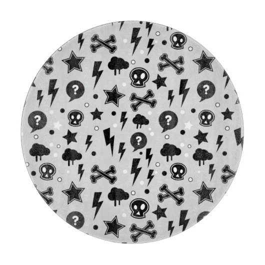 Modisches Muster Schneidebrett (Vorderseite)