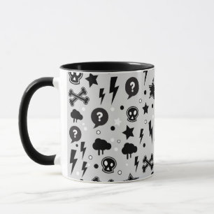 Modisches Muster Tasse