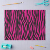Modisches rosa Zebra-Druck-Muster-Seidenpapier Seidenpapier (Basteln)