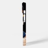 Modisches schwarzes Mädchen-Handyhülle – Luxus-Äst Case-Mate iPhone Hülle (Rückseite / Links)