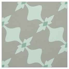 Modisches tadelloses graues Retro Muster Stoff