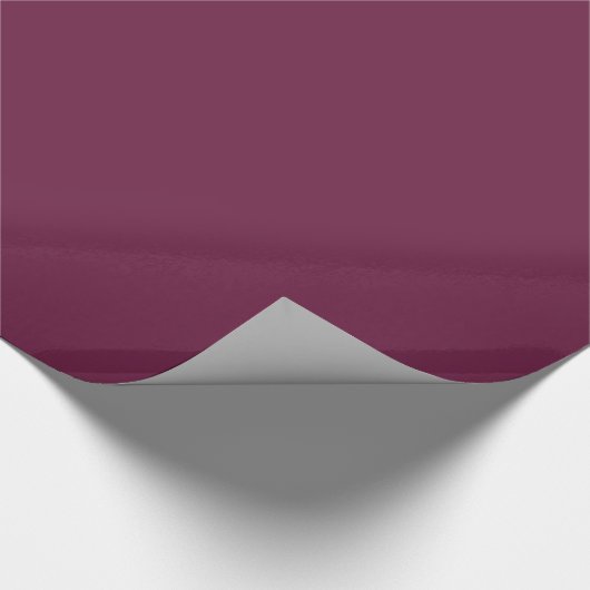 Modishful Masterful Maroon Color Geschenkpapier (Ecke)