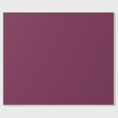 Modishful Masterful Maroon Color Geschenkpapier (Flach)