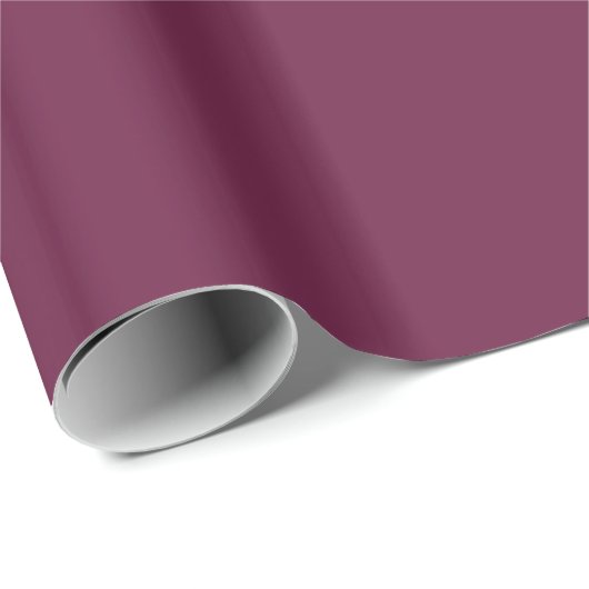 Modishful Masterful Maroon Color Geschenkpapier (Rolleneckpunkt)