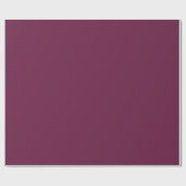 Modishful Masterful Maroon Color Geschenkpapier (Flach)