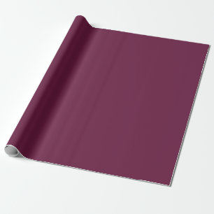 Modishful Masterful Maroon Color Geschenkpapier