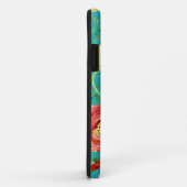 Modmoderne Blumenranunculus-Blatt-Rosen-Klammer Case-Mate iPhone Hülle (Hinten/Rechts)