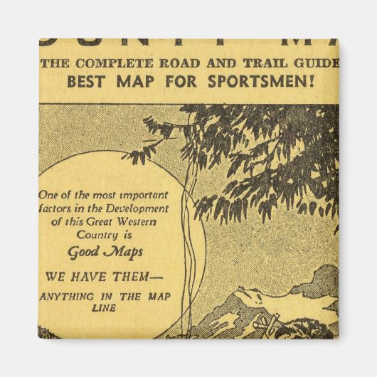 Modoc Landkreis Magnet (Vorne)