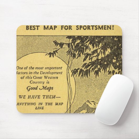 Modoc-Landkreis Mousepad (Mit Mouse)