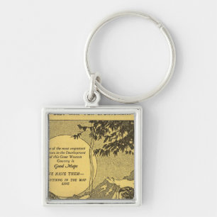 Modoc-Landkreis Schlüsselanhänger